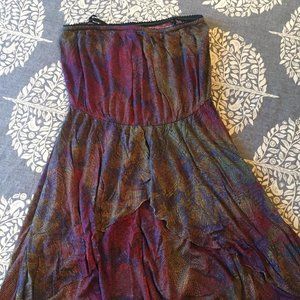 Urban Outfitters Strapless Sun Dress